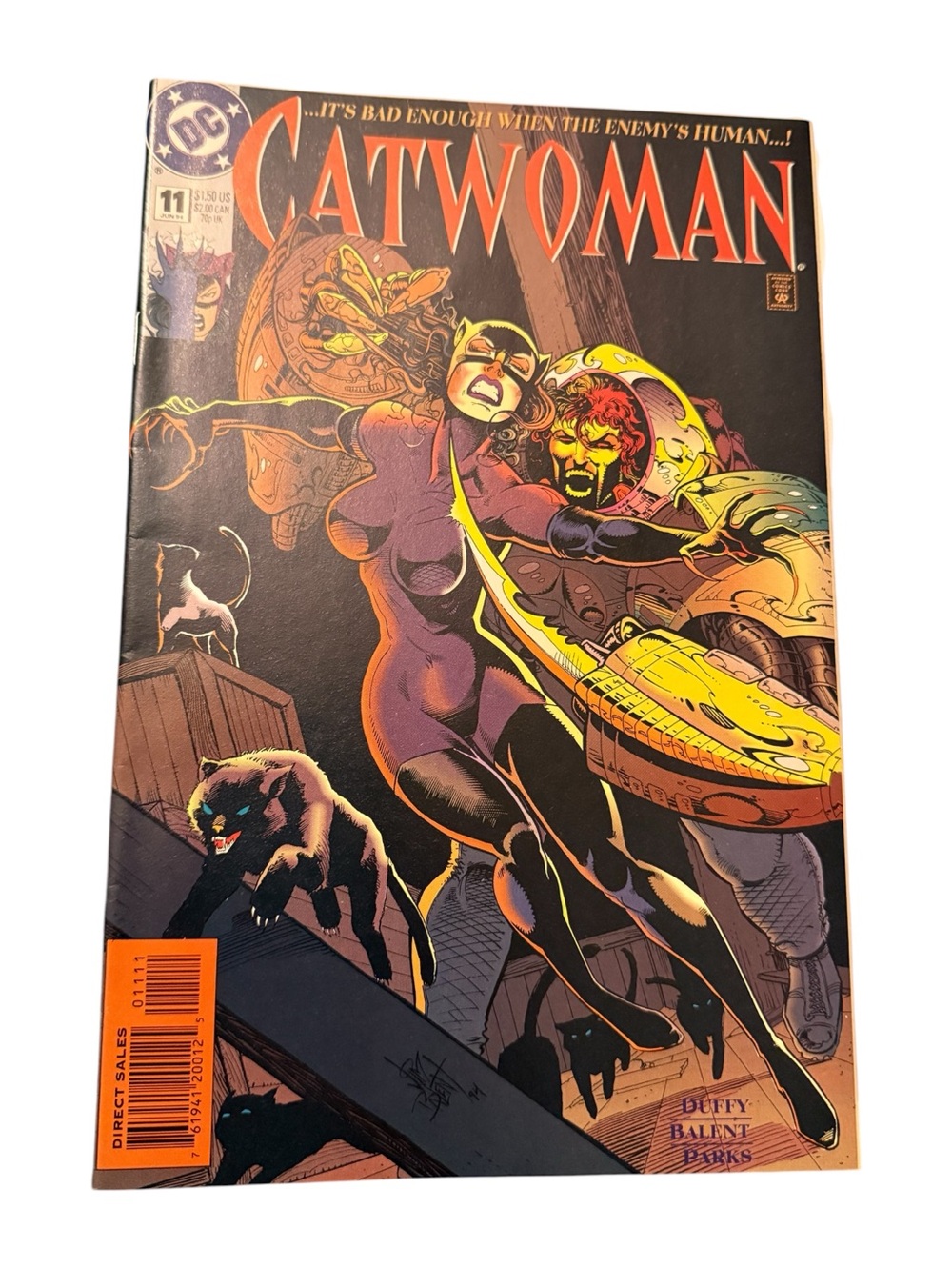 DC Catwoman Comic Issue 11, June ‘94